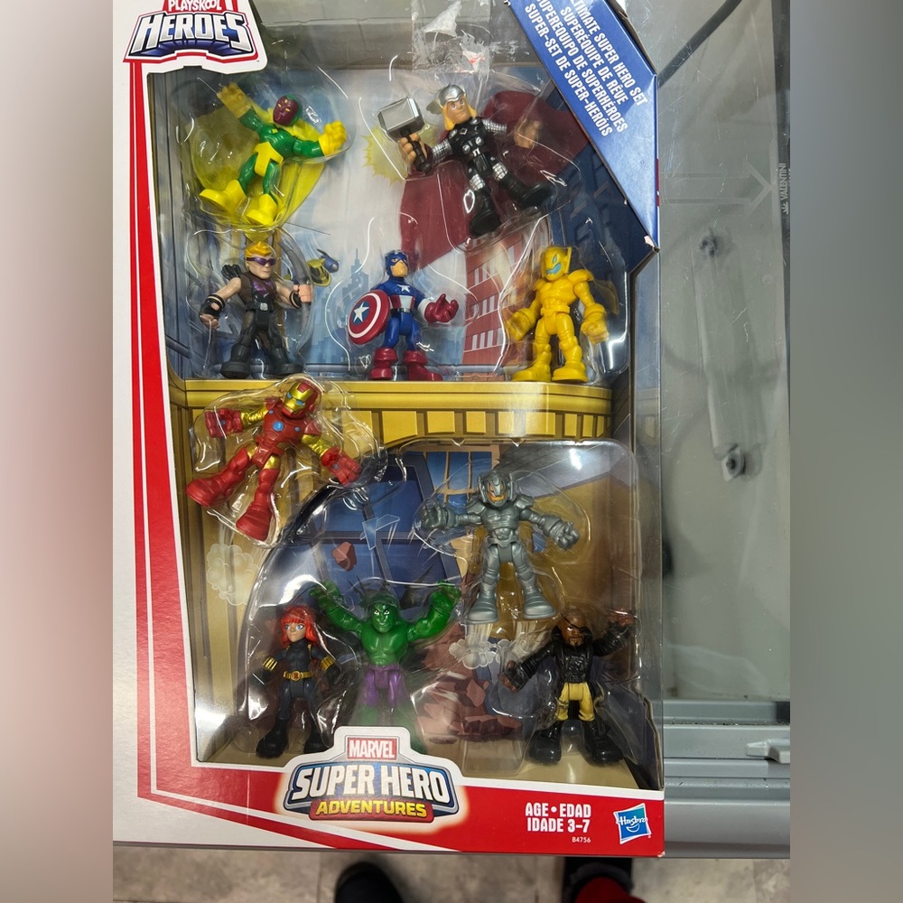 Marvel Playskool Heroes Super Hero Adventures Ultimate Set - Picture 1 of 2